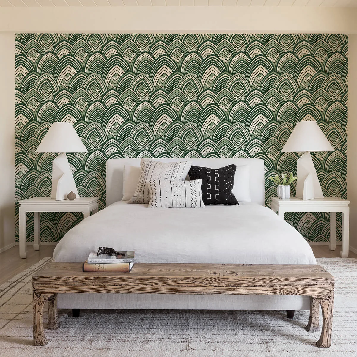 A-Street Prints Cabarita wallpaper, color Green, SKU 2969-87354