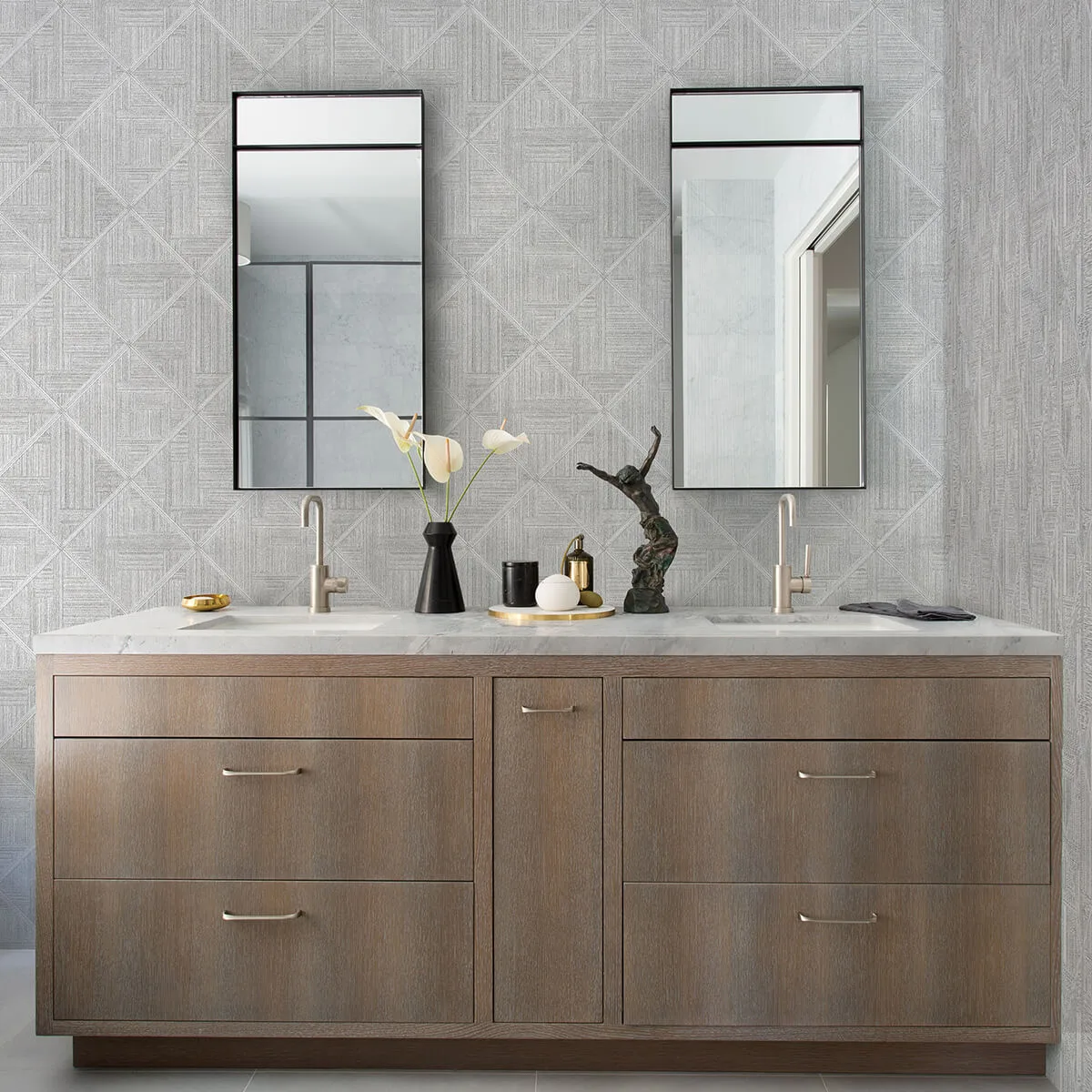 A-Street Prints Cade wallpaper, color Grey, SKU 2975-26208