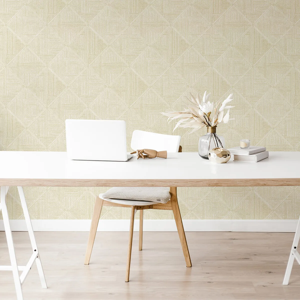 A-Street Prints Cade wallpaper, color Yellow, SKU 2975-26209