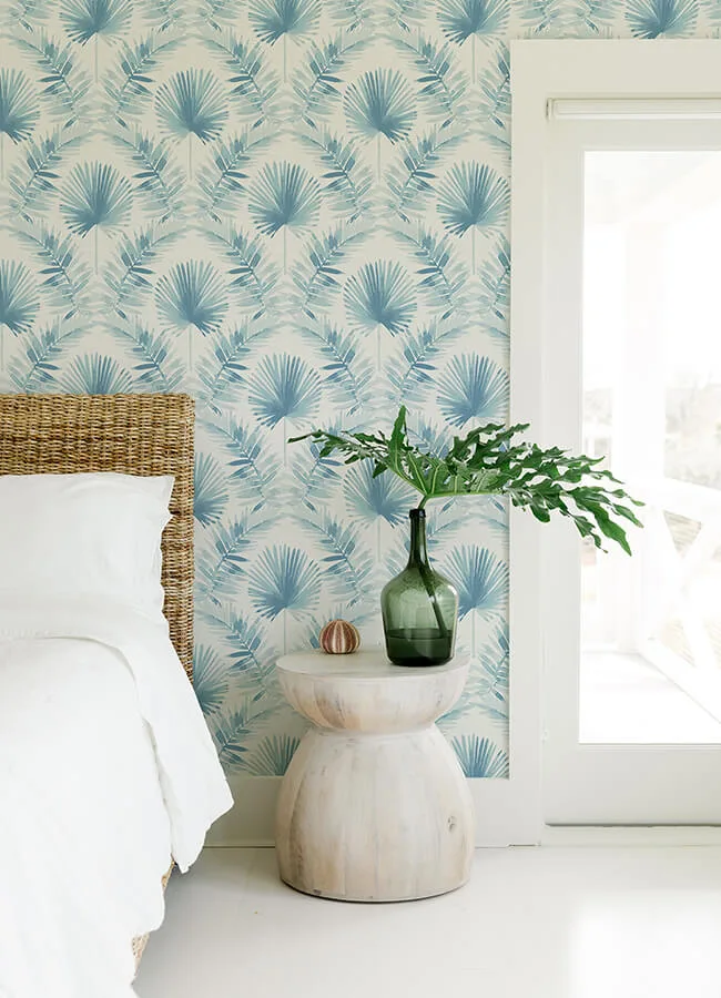 A-Street Prints Calla wallpaper, color Blue, SKU 4121-26916
