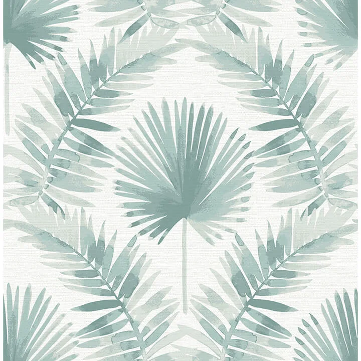 A-Street Prints Calla wallpaper, color Teal, SKU 4121-26912
