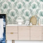 A-Street Prints Calla - Teal Wallpaper | Buy Online A-Street Prints Calla wallpaper, color Teal, SKU 4121-26912