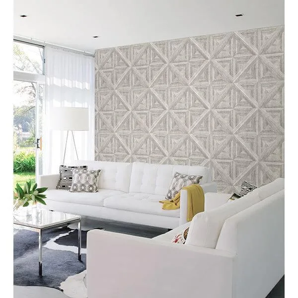 A-Street Prints Carriage House wallpaper, color Light Grey, SKU 2540-24017