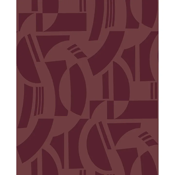 A-Street Prints Carter wallpaper, color Burgundy, SKU 4034-87380