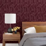 A-Street Prints Carter - Burgundy Wallpaper | Buy Online A-Street Prints Carter wallpaper, color Burgundy, SKU 4034-87380