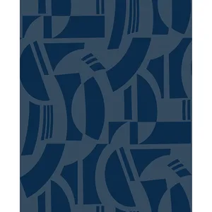 A-Street Prints Carter wallpaper, color Indigo, SKU 4034-87381