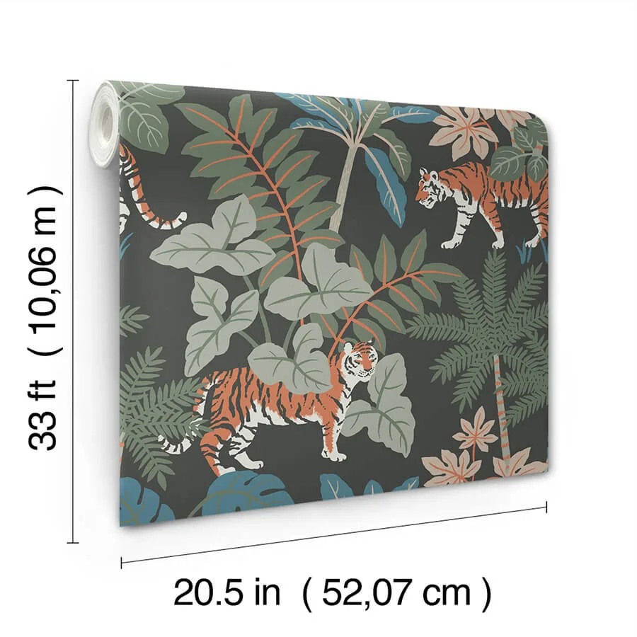 A-Street Prints Caspian - Grey Wallpaper | Buy Online A-Street Prints Caspian wallpaper, color Grey, SKU 4146-27250