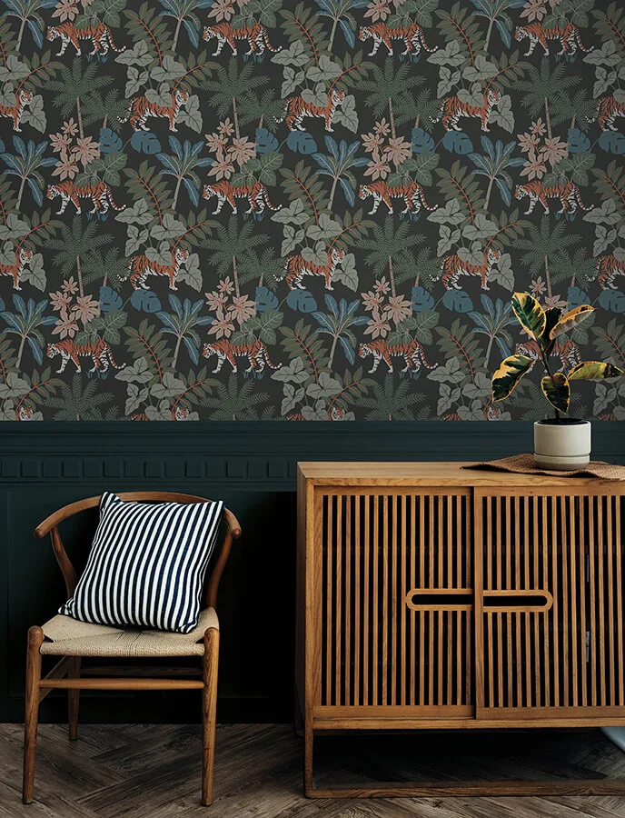 A-Street Prints Caspian - Grey Wallpaper | Buy Online A-Street Prints Caspian wallpaper, color Grey, SKU 4146-27250