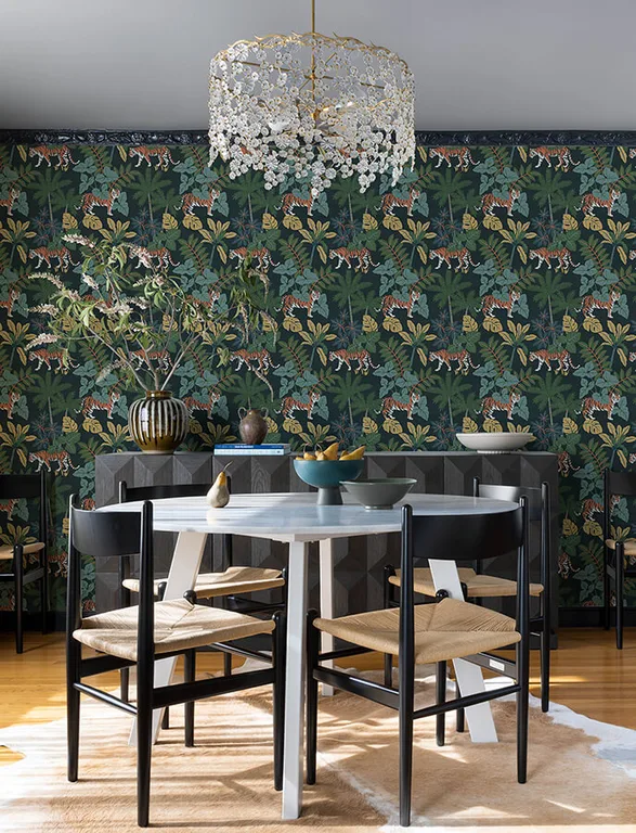 A-Street Prints Caspian wallpaper, color Navy, SKU 4146-27248