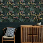 A-Street Prints Caspian - Navy Wallpaper | Buy Online A-Street Prints Caspian wallpaper, color Navy, SKU 4146-27248