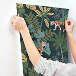A-Street Prints Caspian - Navy Wallpaper | Buy Online A-Street Prints Caspian wallpaper, color Navy, SKU 4146-27248