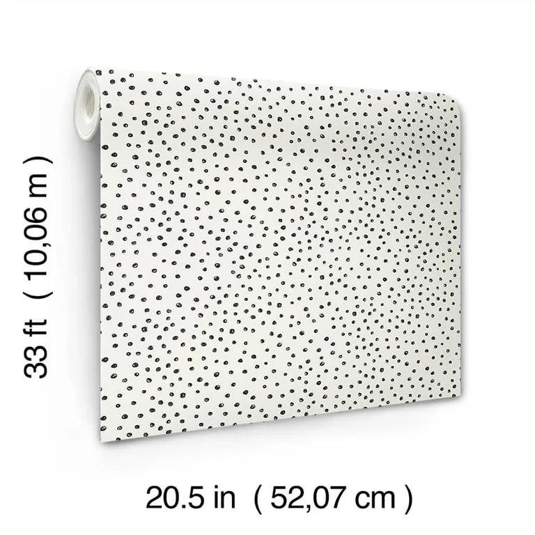 A-Street Prints Cassie wallpaper, color Black, SKU 4135-27302