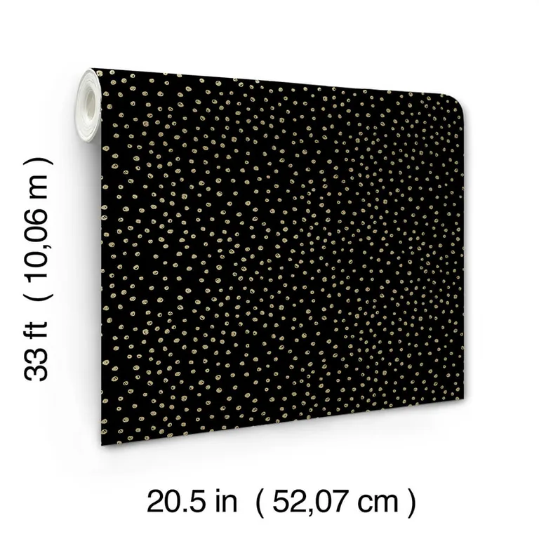 A-Street Prints Cassie wallpaper, color Gold, SKU 4135-27306