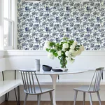 A-Street Prints Cecilia - Blue Wallpaper | Buy Online A-Street Prints Cecilia wallpaper, color Blue, SKU 4120-26811