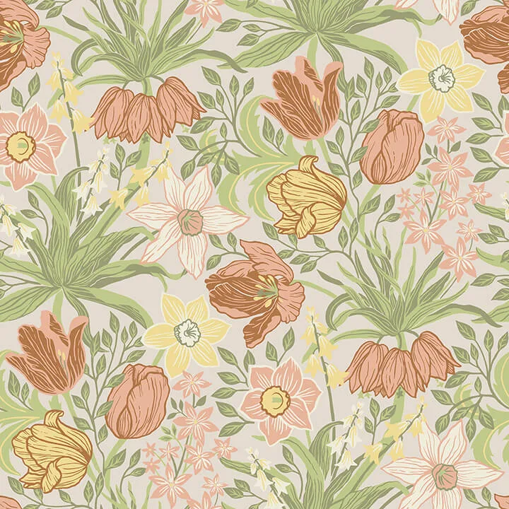 A-Street Prints Cecilia wallpaper, color Chartreuse, SKU 4143-34028