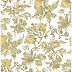 A-Street Prints Cecilia wallpaper, color Honey, SKU 4120-26813