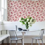 A-Street Prints Cecilia - Red Wallpaper | Buy Online A-Street Prints Cecilia wallpaper, color Red, SKU 4120-26812