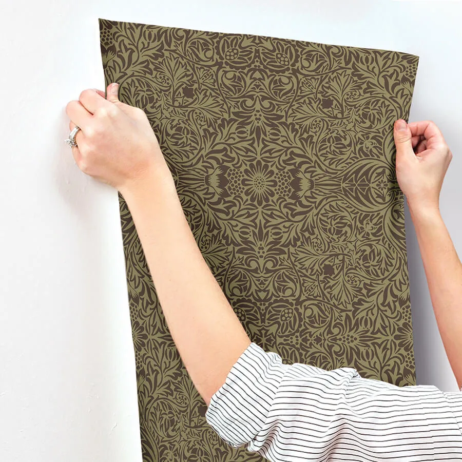 A-Street Prints Ceiling - Brown Wallpaper | Buy Online A-Street Prints Ceiling wallpaper, color Brown, SKU 4171-82072