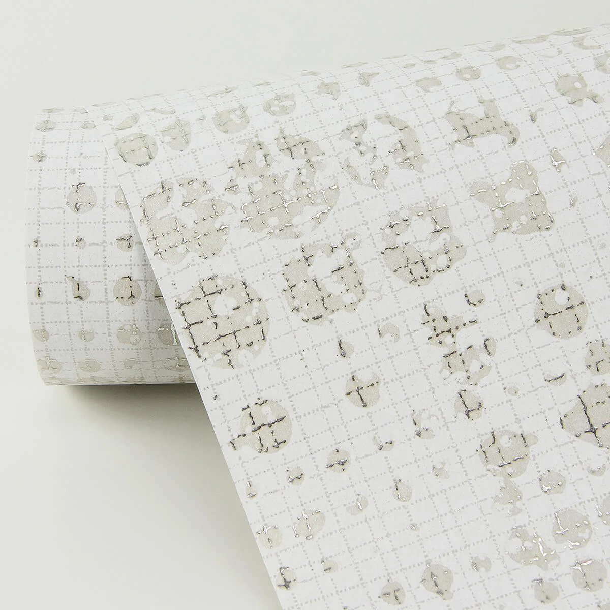 A-Street Prints Celeste wallpaper, color Platinum, SKU 4019-86408