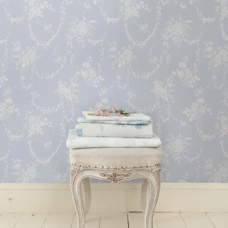 A-Street Prints Chandelier Gates wallpaper, color Blue Gemstone, SKU AST4170