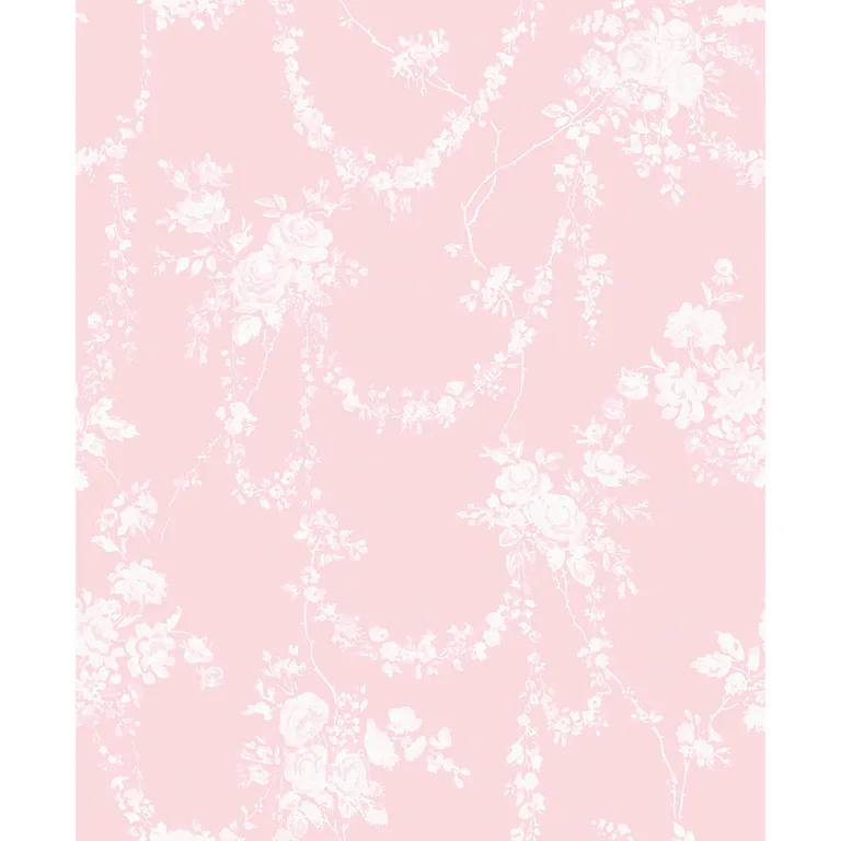 A-Street Prints Chandelier Gates wallpaper, color Easter Pink, SKU AST4110