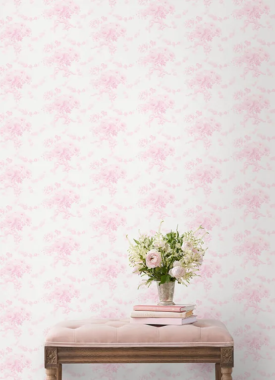 A-Street Prints Champagne Harbor wallpaper, color Pink Dream, SKU AST6445