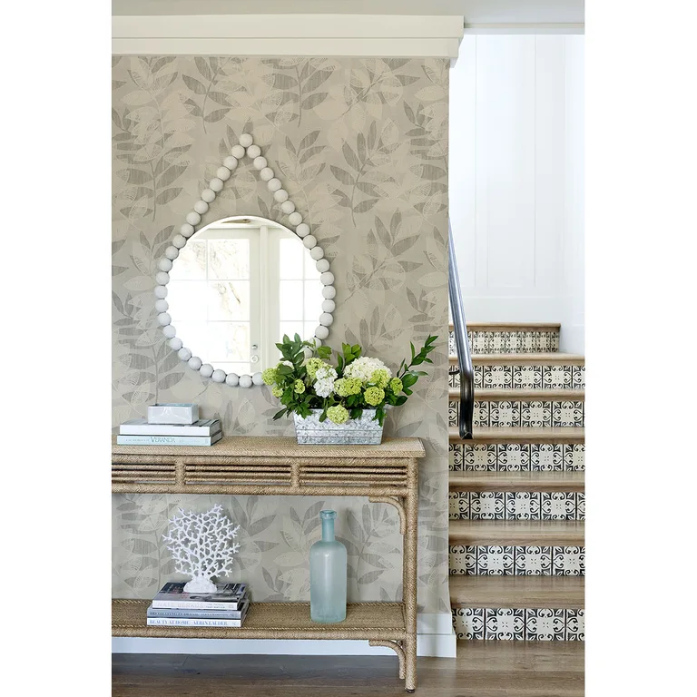 A-Street Prints Chimera wallpaper, color Platinum, SKU 2793-87322