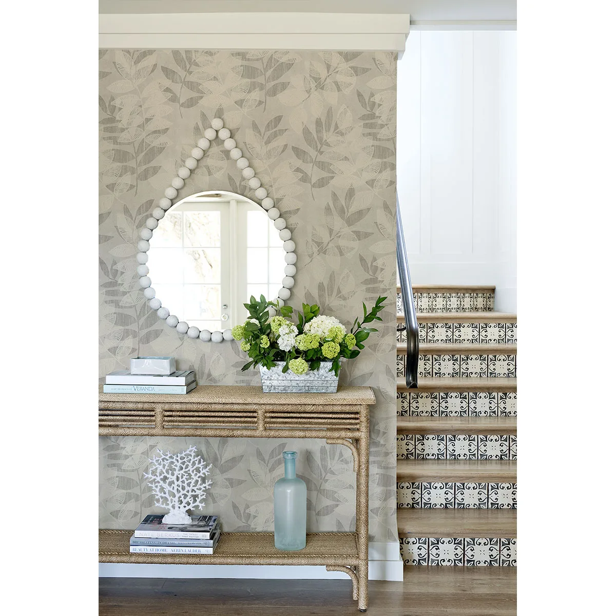 A-Street Prints Chimera wallpaper, color Platinum, SKU 2793-87322