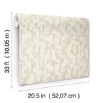 A-Street Prints Cipher - Beige Wallpaper | Buy Online A-Street Prints Cipher wallpaper, color Beige, SKU 4177-27703