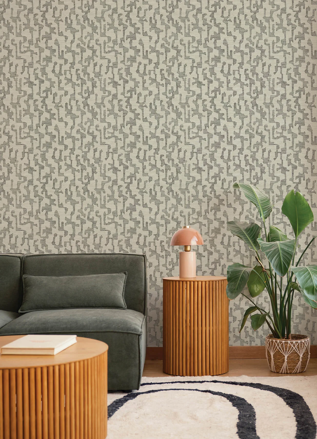 A-Street Prints Cipher wallpaper, color Black, SKU 4177-27704
