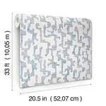 A-Street Prints Cipher - Blue Wallpaper | Buy Online A-Street Prints Cipher wallpaper, color Blue, SKU 4177-27701