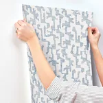 A-Street Prints Cipher - Blue Wallpaper | Buy Online A-Street Prints Cipher wallpaper, color Blue, SKU 4177-27701