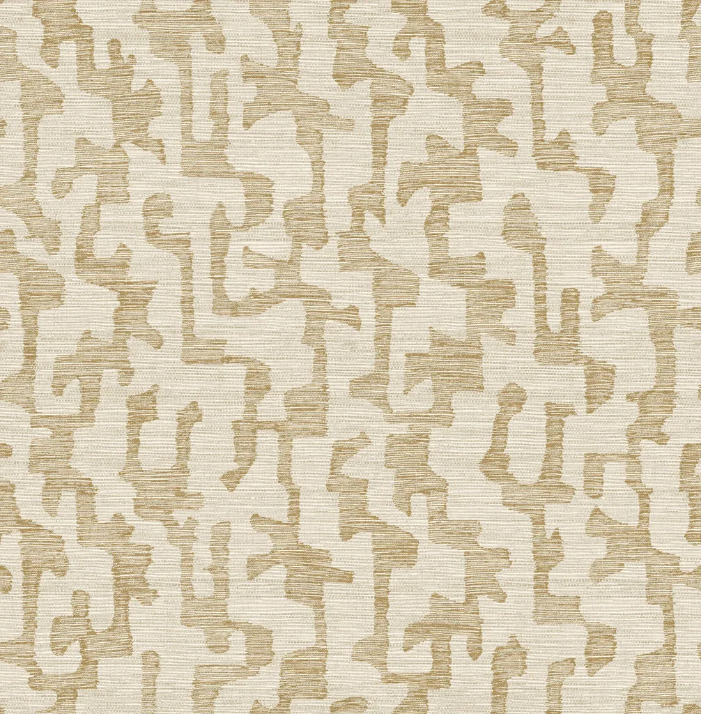 A-Street Prints Cipher wallpaper, color Chestnut, SKU 4177-27700