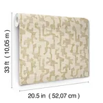 A-Street Prints Cipher - Chestnut Wallpaper | Buy Online A-Street Prints Cipher wallpaper, color Chestnut, SKU 4177-27700