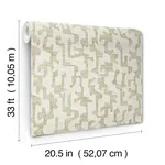 A-Street Prints Cipher - Moss Wallpaper | Buy Online A-Street Prints Cipher wallpaper, color Moss, SKU 4177-27702