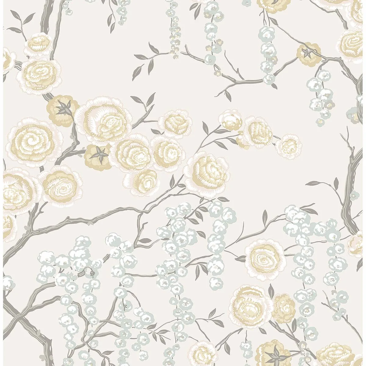 A-Street Prints wallpaper, color Citrine, SKU 2785-24833