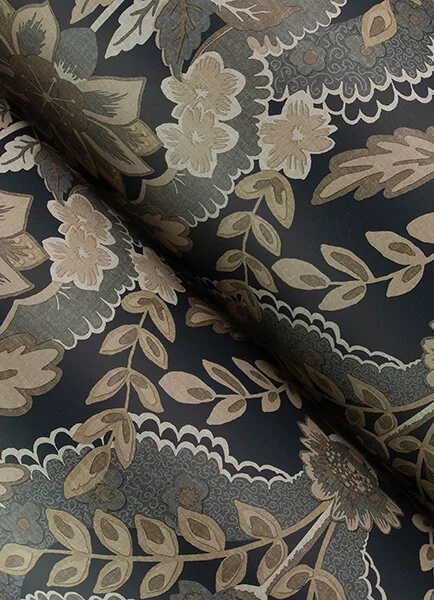 A-Street Prints Collins - Charcoal Wallpaper | Buy Online A-Street Prints Collins wallpaper, color Charcoal, SKU 4173-27654