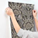 A-Street Prints Collins - Charcoal Wallpaper | Buy Online A-Street Prints Collins wallpaper, color Charcoal, SKU 4173-27654
