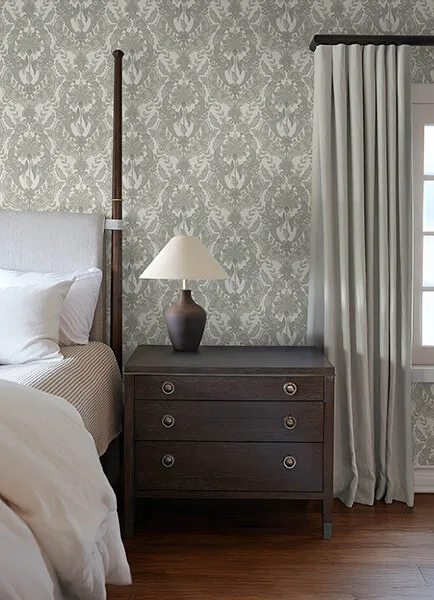 A-Street Prints Collins wallpaper, color Light Blue, SKU 4173-27655