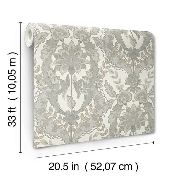 A-Street Prints Collins wallpaper, color Light Blue, SKU 4173-27655