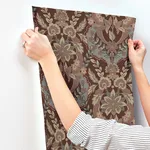 A-Street Prints Collins - Plum Wallpaper | Buy Online A-Street Prints Collins wallpaper, color Plum, SKU 4173-27656