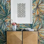 A-Street Prints Corifa wallpaper, color Sea Green, SKU 4193-7451