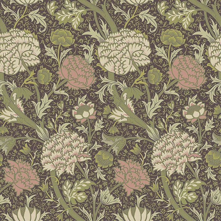 A-Street Prints Cray wallpaper, color Plum, SKU 4153-82036