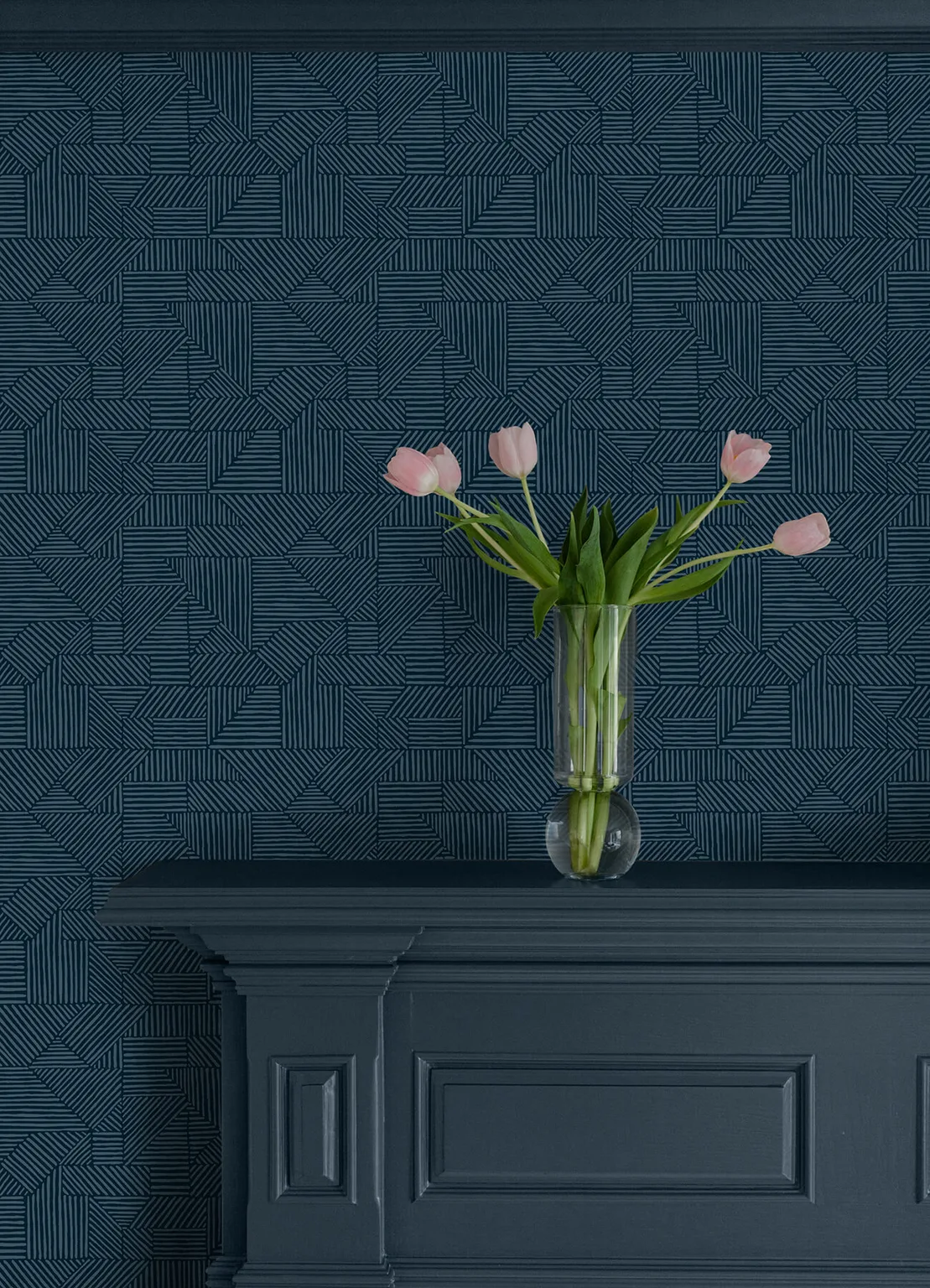 A-Street Prints Crescendo wallpaper, color Dark Blue, SKU 4177-83301