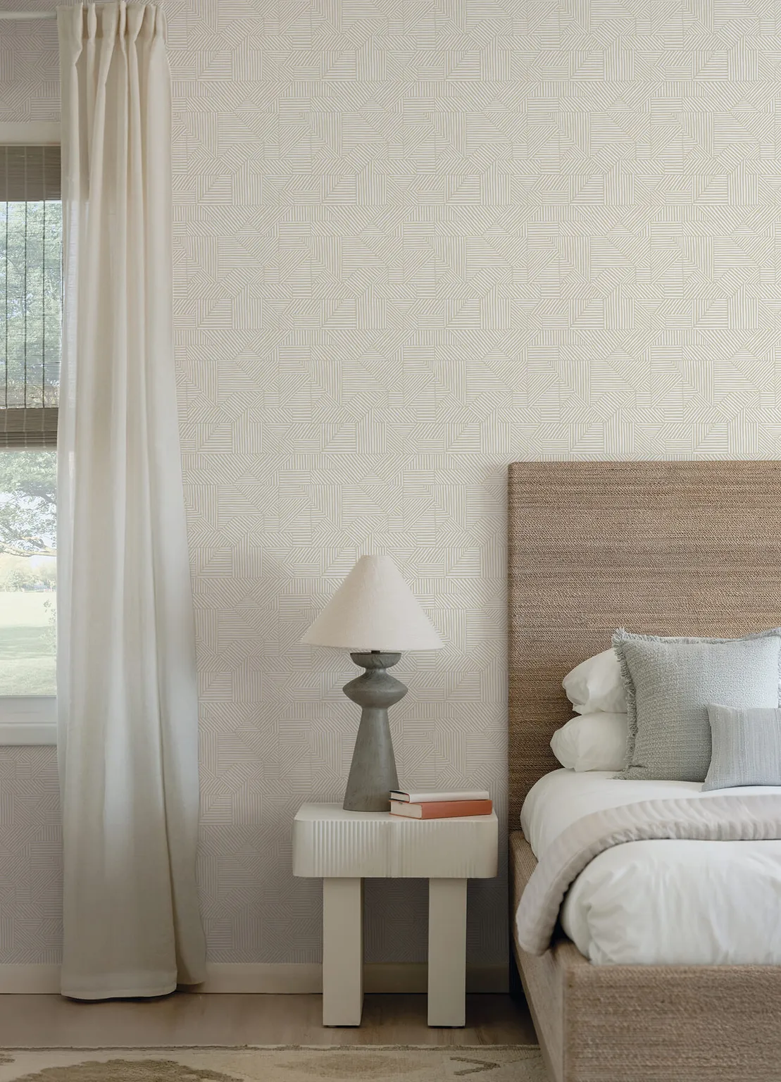 A-Street Prints Crescendo wallpaper, color Silver, SKU 4177-83300