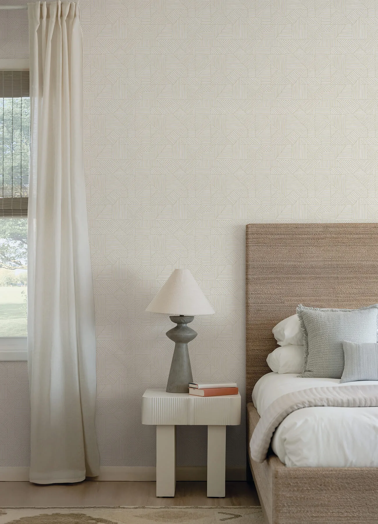 A-Street Prints Crescendo wallpaper, color Silver, SKU 4177-83300
