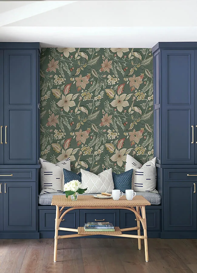 A-Street Prints Crestwood wallpaper, color Sea Green, SKU 4034-26792
