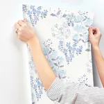 A-Street Prints Cultivate - Blue Wallpaper | Buy Online A-Street Prints Cultivate wallpaper, color Blue, SKU 4122-27017