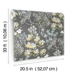 A-Street Prints Cultivate - Grey Wallpaper | Buy Online A-Street Prints Cultivate wallpaper, color Grey, SKU 4122-27018