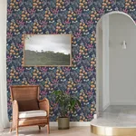 A-Street Prints Cultivate - Navy Wallpaper | Buy Online A-Street Prints Cultivate wallpaper, color Navy, SKU 4122-27016